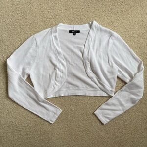 EUC long sleeve knit shrug